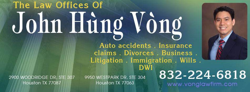 Lawyer John Vong Houston Attorney